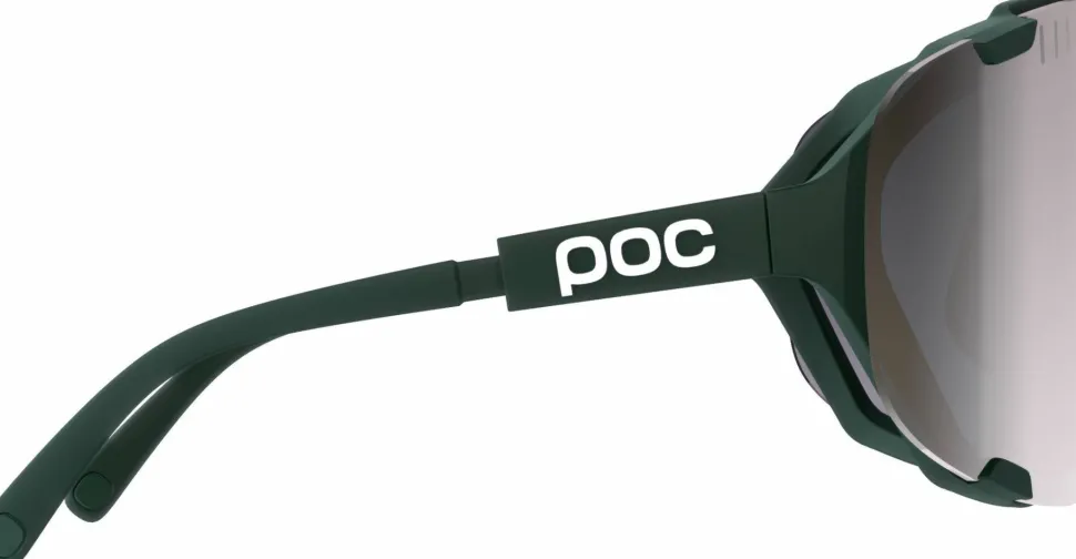 POC Devour Pargasite Green/clarity Road/sunny Silver
