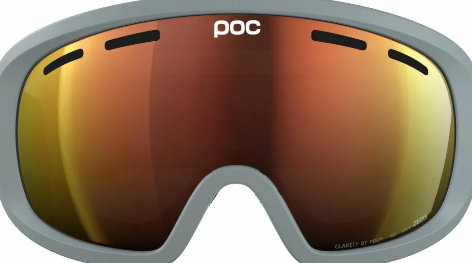 POC Fovea Mid Granite Grey/Partly Sunny Orange