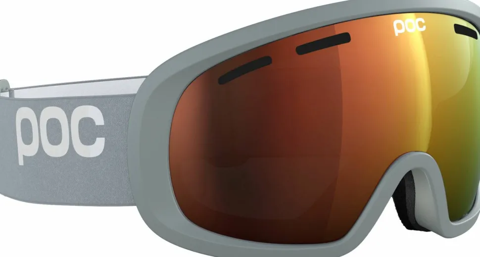 POC Fovea Mid Granite Grey/Partly Sunny Orange