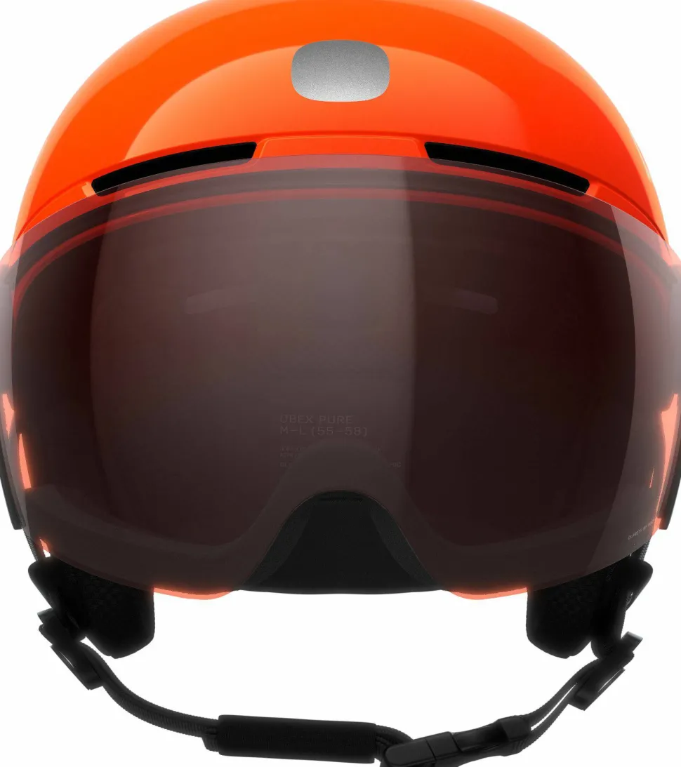POC Kids' Pocito Obex Visor Fluorescent Orange/Clarity Pocito/Partly Sunny/Light Orange