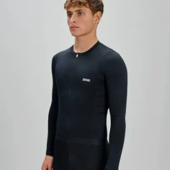 POC Men's Cadence Long Sleeve Cycling Jersey Uranium Black