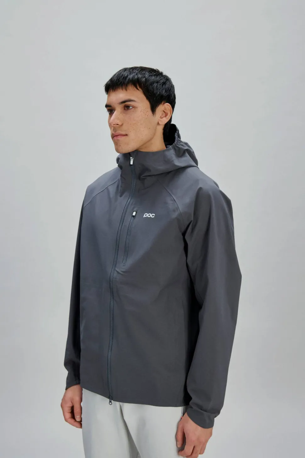 POC Men's Motion Rain MTB Jacket Sylvanite Grey
