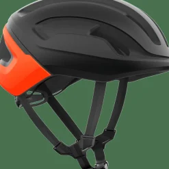 POC Omne Air Mips Cycling Helmet Uranium Black Matt/Fluorescent Orange Matt