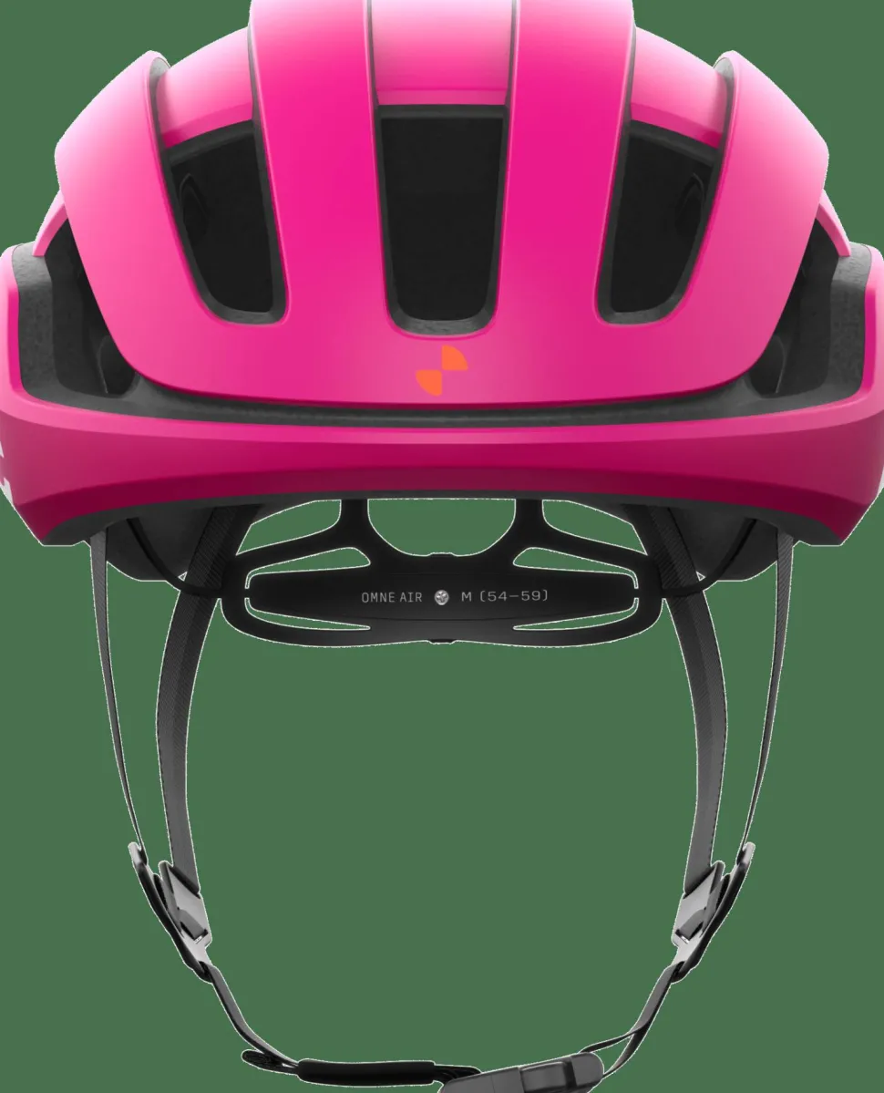 POC Omne Air Mips Cycling Helmet Rhos Red Matt/Citrine Yellow Matt