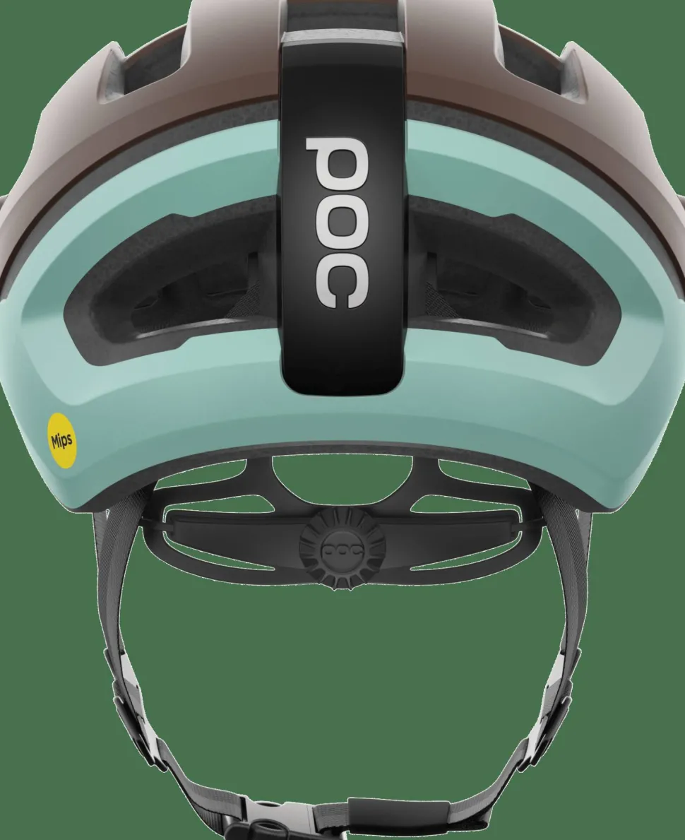 POC Omne Air Mips Cycling Helmet Bronzite Brown Matt/Lazurite Blue Matt
