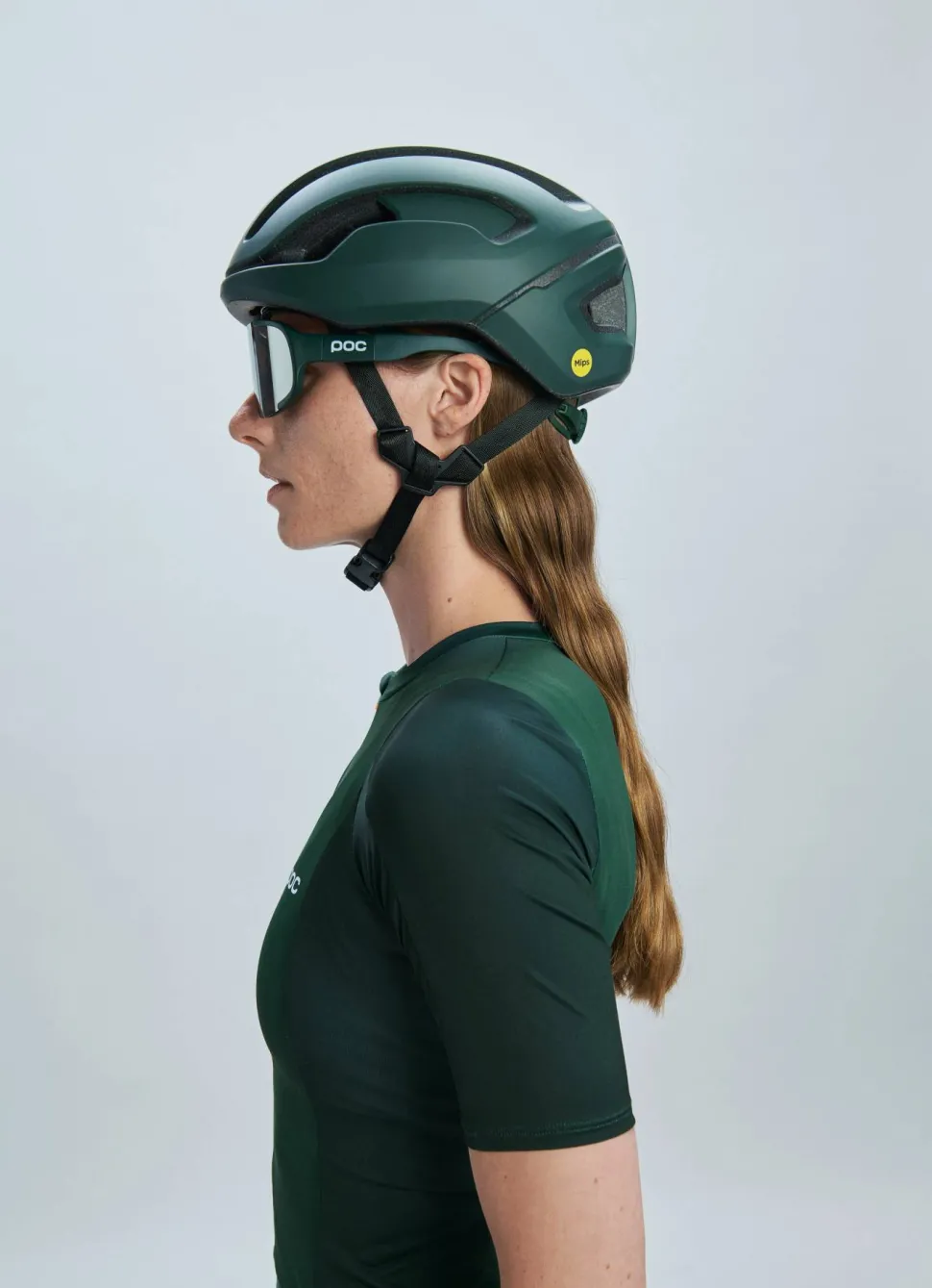 POC Omne Air Mips Cycling Helmet Pargasite Green Matt