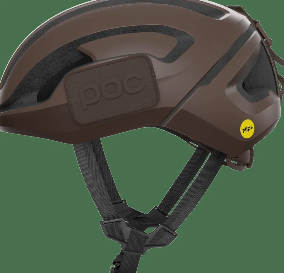 POC Omne Ultra Mips Gravel Cycling Helmet Bronzite Brown Matt