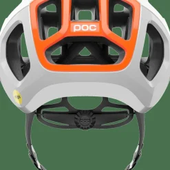 POC Ventral Air Mips Cycling Helmet Hydrogen White/Fluorescent Orange