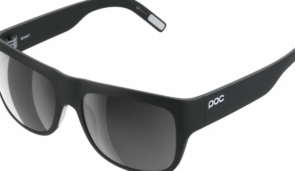 POC Want Uranium Black/Hydrogen White Clarity Universal Sunny Grey