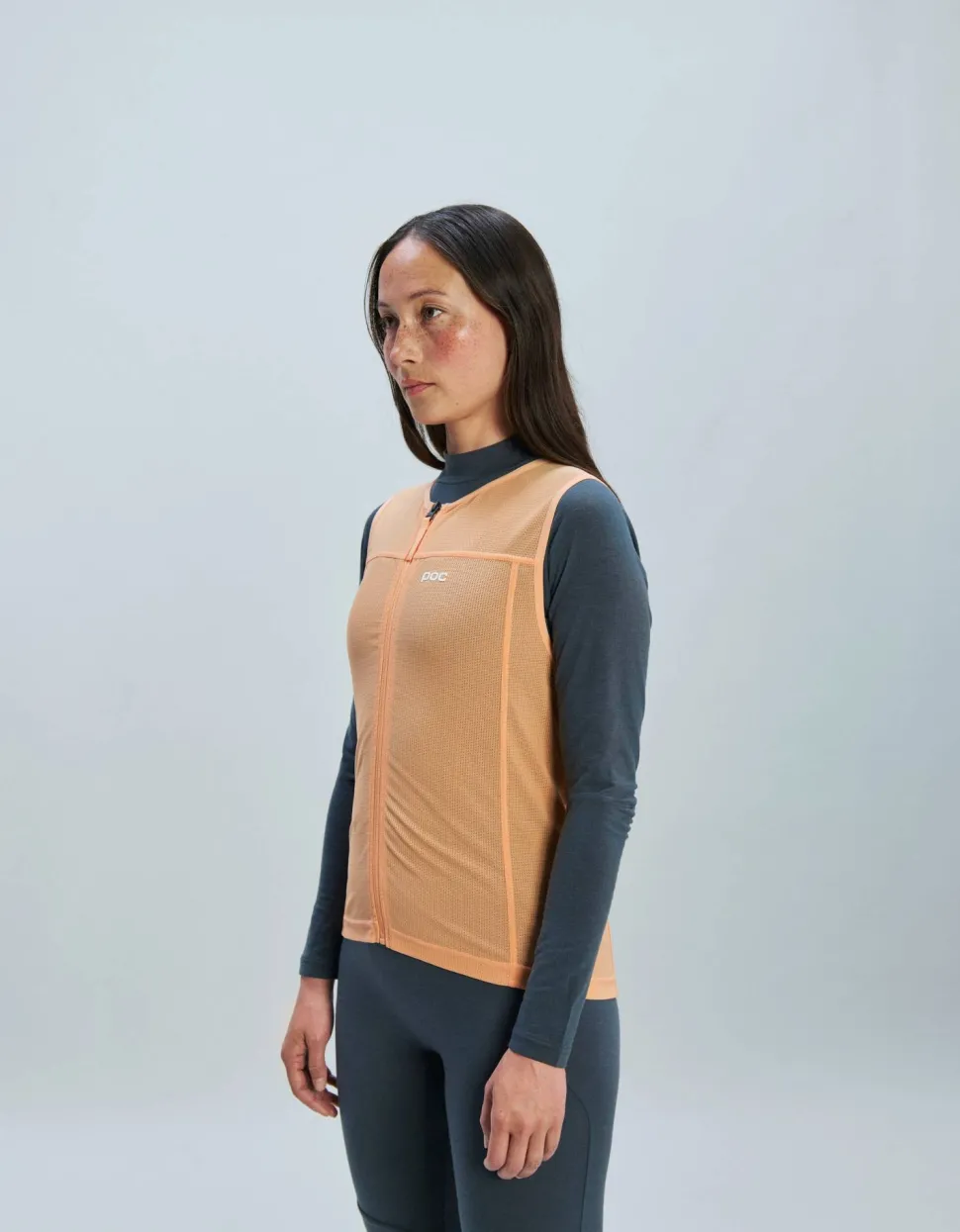 POC Women’s VDP Air Vest Apricot Sunstone