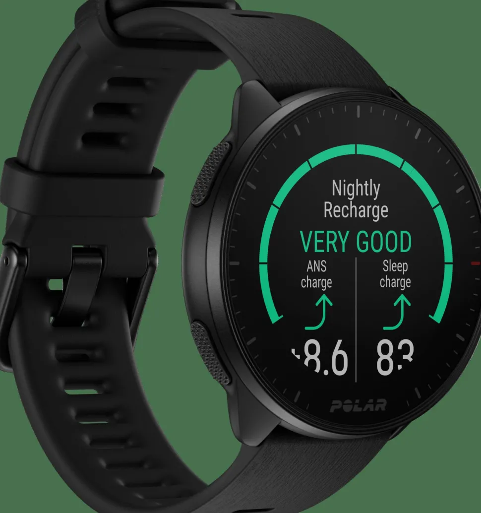 Polar Pacer Night Black