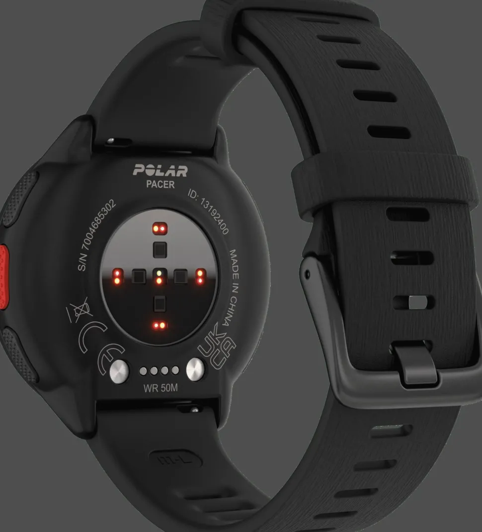 Polar Pacer Night Black