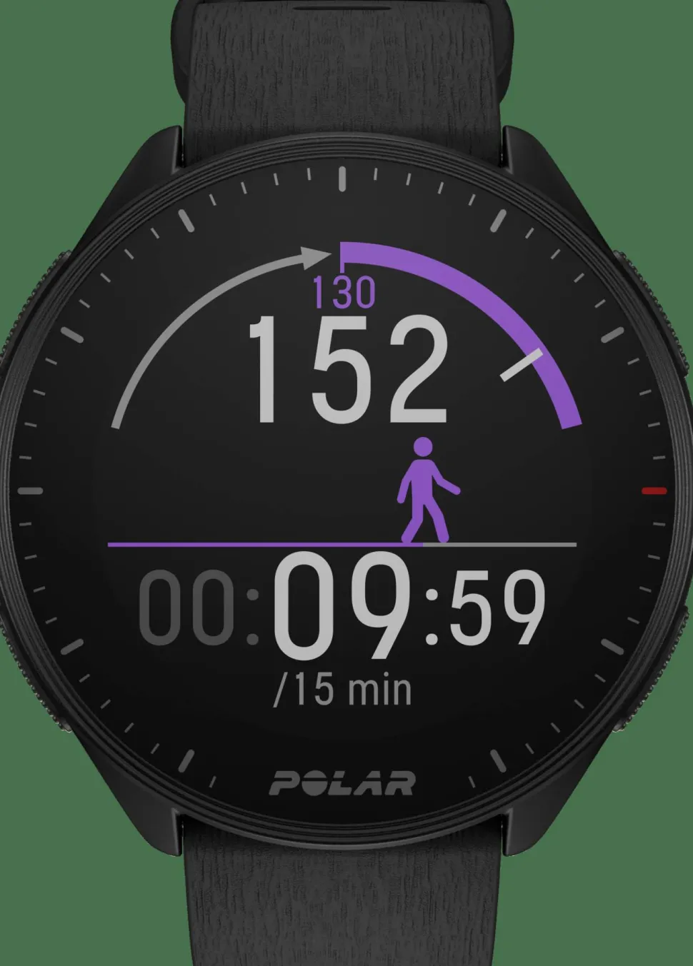 Polar Pacer Night Black