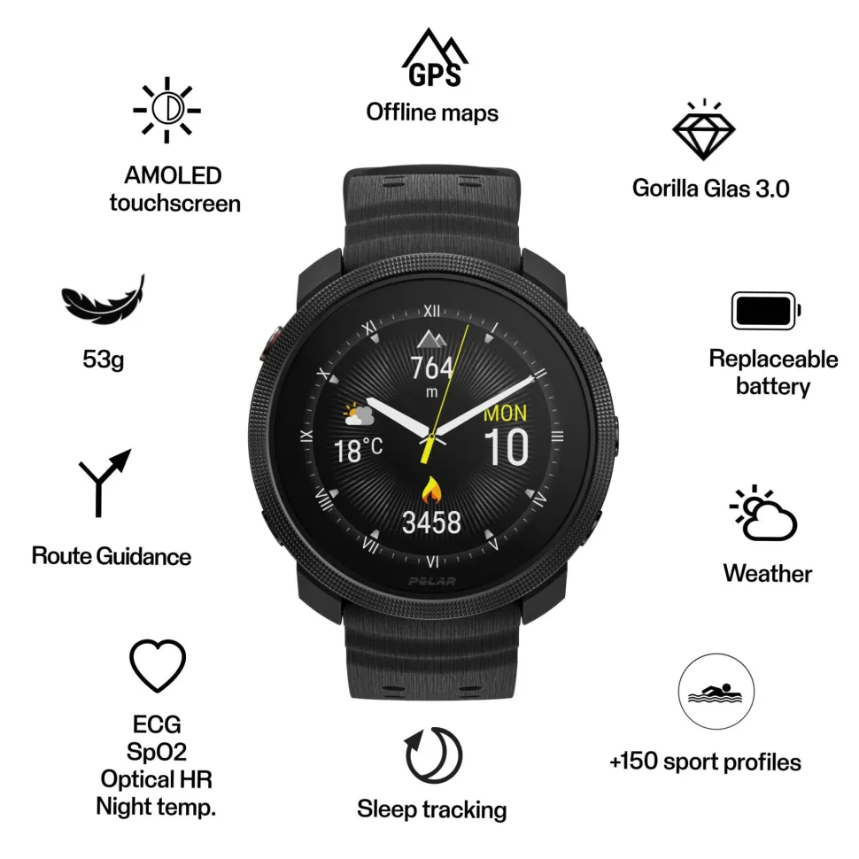 Polar Vantage M3 Black