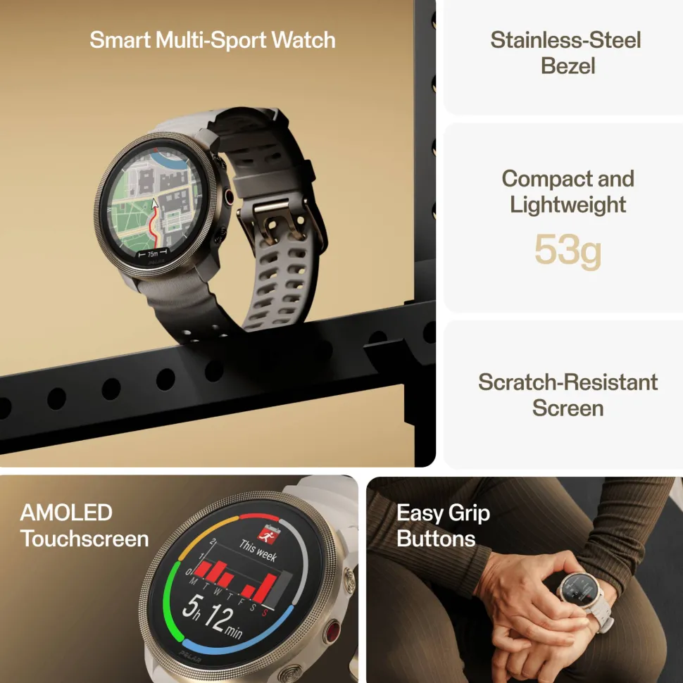 Polar Vantage M3 Greige Sand