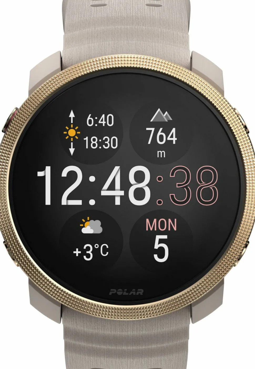 Polar Vantage M3 Greige Sand