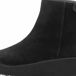 Pomar Women's Kallio GORE-TEX Ankle Boot Black Suede(fur L) Curling