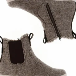 Pomar Women´s Kevo GORE-TEX Ankle Boot Sand Felt/bark Micro