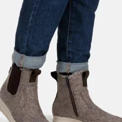 Pomar Women´s Kevo GORE-TEX Ankle Boot Sand Felt/bark Micro