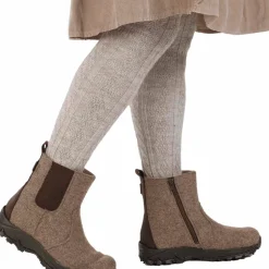 Pomar Women's Metso GORE-TEX Winter Spike Boot Sand Felt/Bark Waxy/Spike S