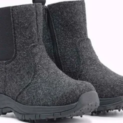 Pomar Women's Metso GORE-TEX Winter Spike Boot Granit felt/Black waxy