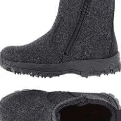 Pomar Women's Metso GORE-TEX Winter Spike Boot Granit felt/Black waxy