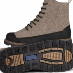 Pomar Women's Perho GORE-TEX Ankle Boot Sand Felt/pu-suede