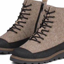 Pomar Women's Perho GORE-TEX Ankle Boot Sand Felt/pu-suede