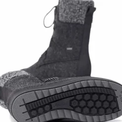 Pomar Women's Reki Gore-Tex Felt Boot Granit Felt/Black Waxy Leather