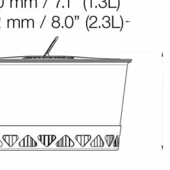 Primus Primetech Stove Set II 2x2.3L W. Pan No Color