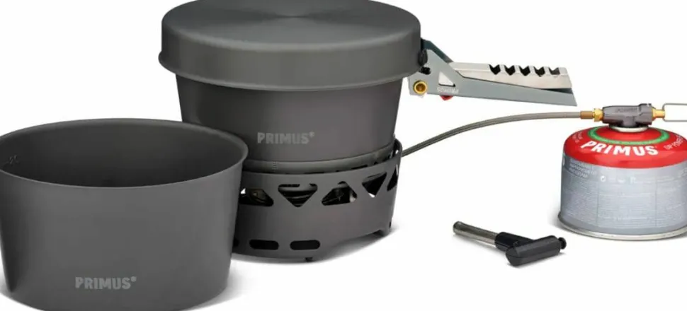 Primus Primetech Stove Set II 2x2.3L W. Pan No Color