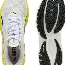 Puma Men's Velocity Nitro 4 Puma White-lux Lime