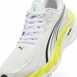 Puma Men's Velocity Nitro 4 Puma White-lux Lime