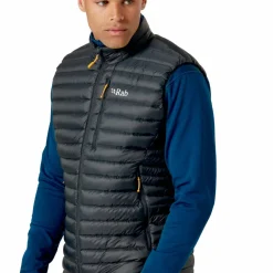 Rab Men's Microlight Down Vest Black