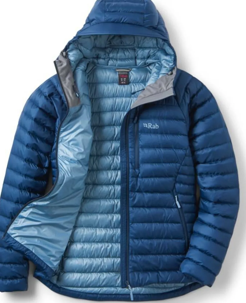 Rab Women's Microlight Alpine Down Jacket Tempest Blue
