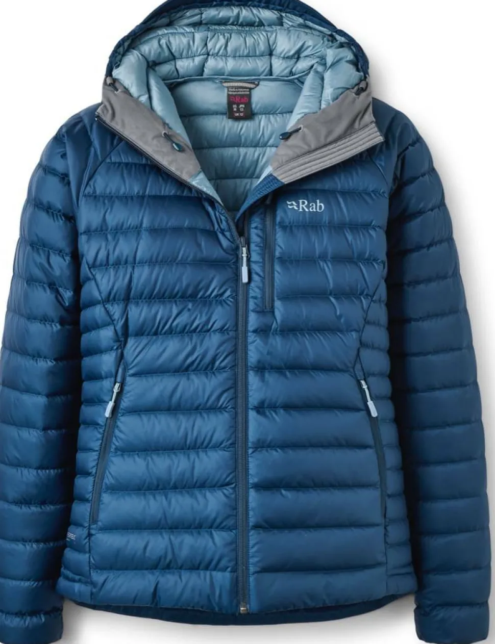 Rab Women's Microlight Alpine Down Jacket Tempest Blue
