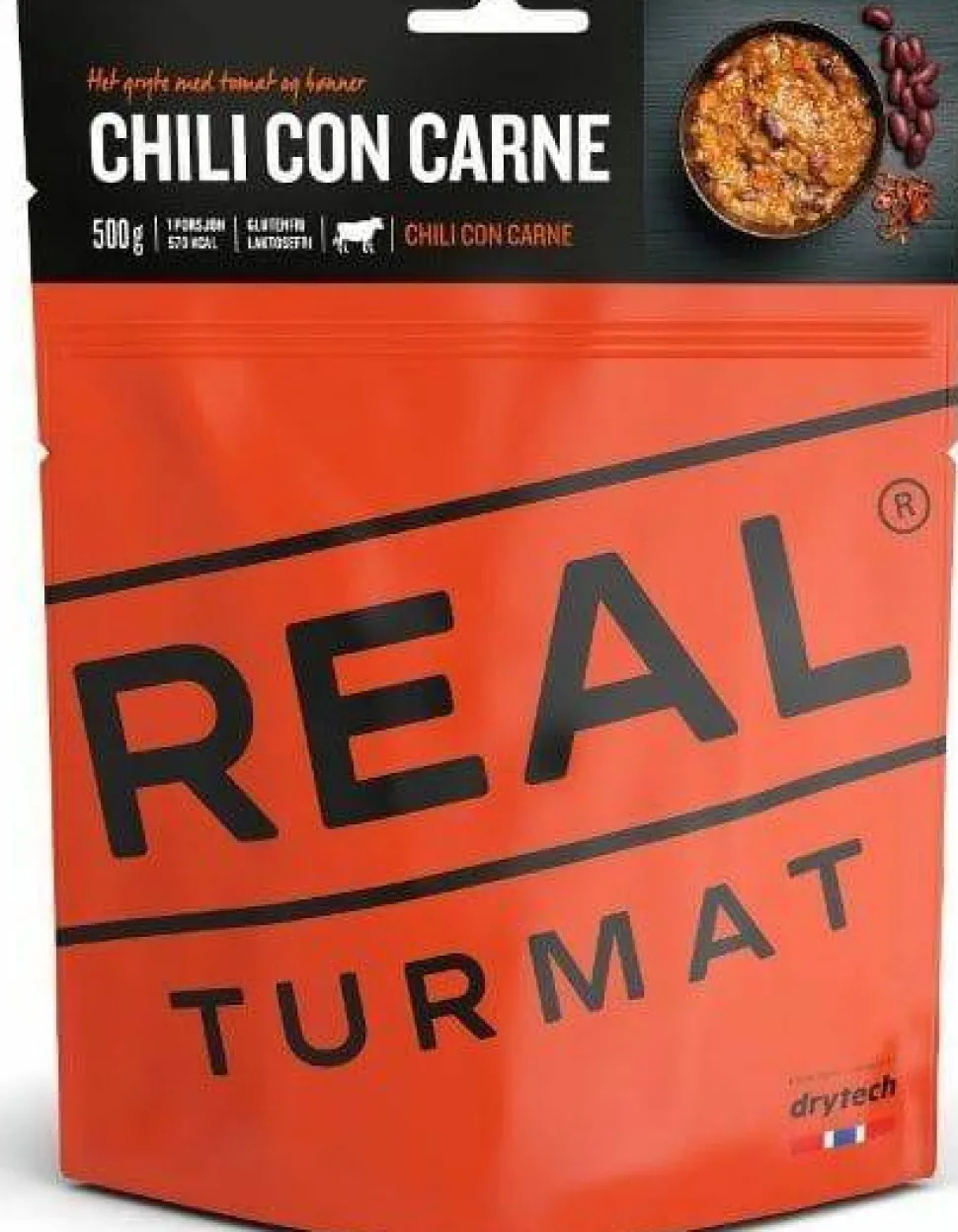 Real Turmat Chili Con Carne 500g NoColour