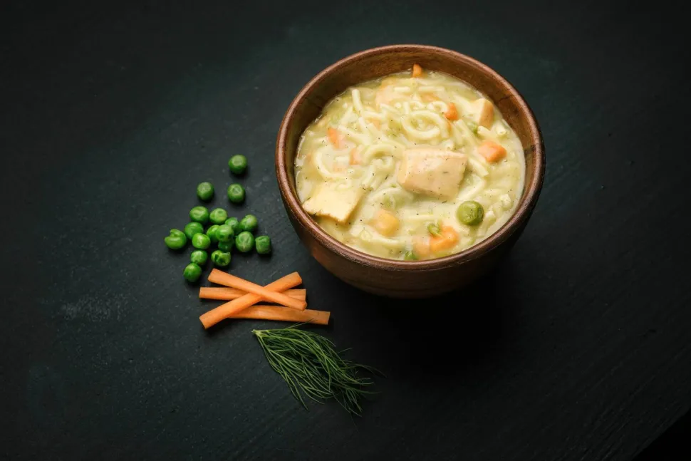 Real Turmat Creamy Salmon With Pasta 500 G NoColour