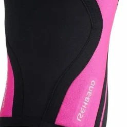 Rehband Rx Knee-Sleeve 5mm Black/Pink