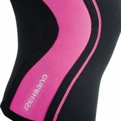 Rehband Rx Knee-Sleeve 5mm Black/Pink