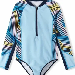 Reima Kids' Aalloilla Swimsuit Frozen Blue