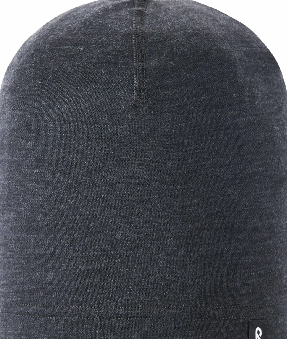 Reima Kids' Beanie Dimma Black Melange
