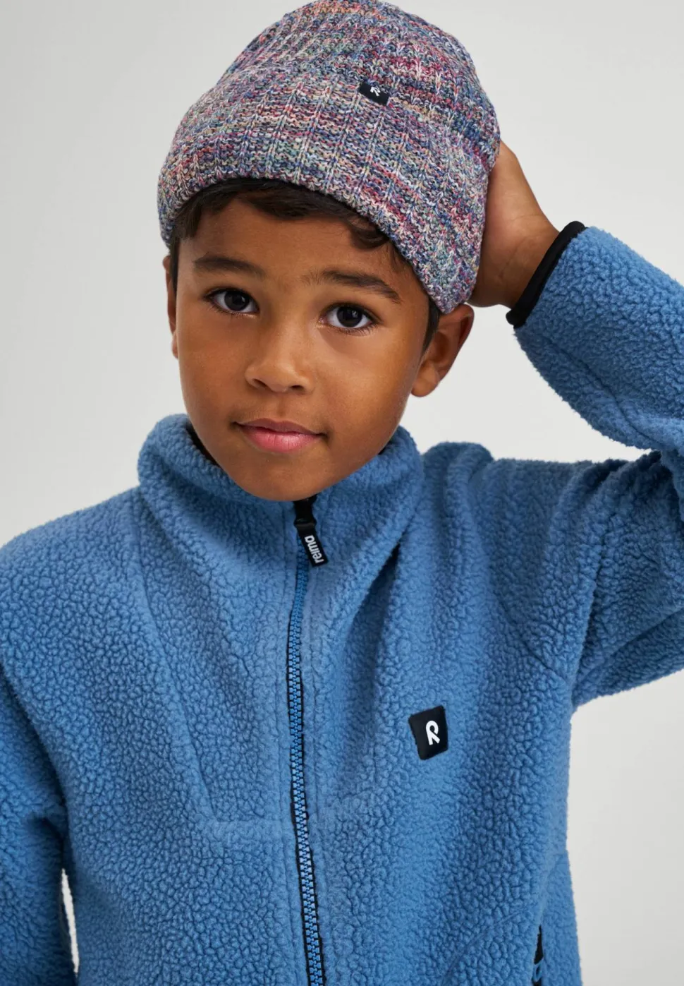 Reima Kids' Beanie Tikkana Earthy Beige