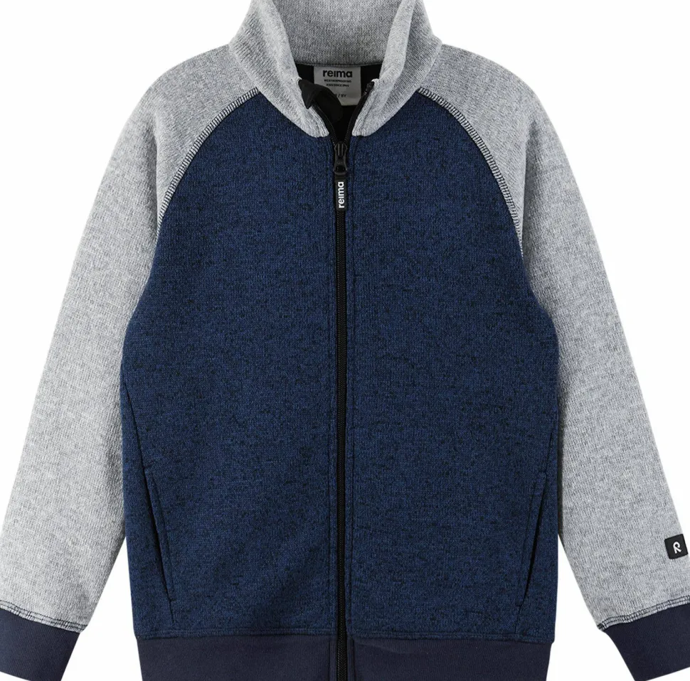 Reima Kids' Fleece Sweater Neulomus Navy