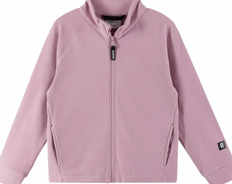 Reima Kids' Fleece Sweater Tarpeen Grey Pink