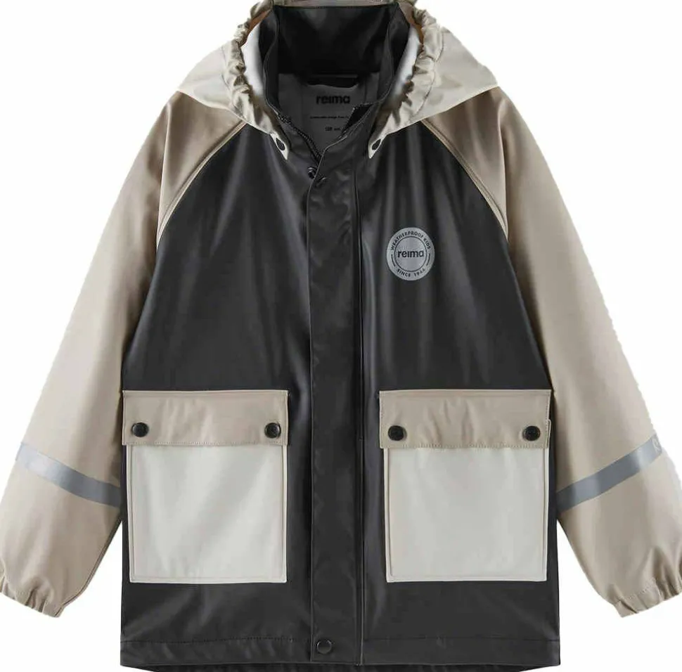 Reima Kids' Raincoat Suihku Black
