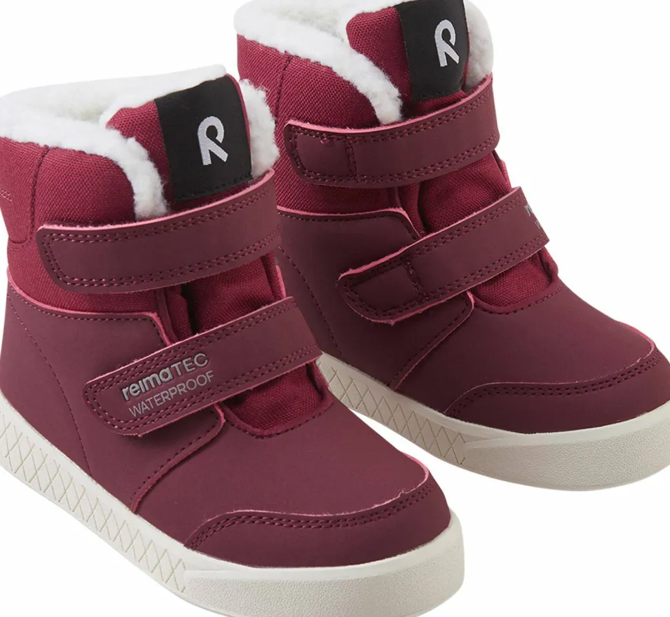 Reima Kids' Reimatec Boots Pyrytys Jam Red