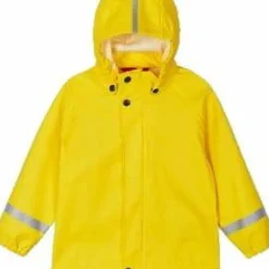 Reima Kids' Shell Raincoat Lampi Yellow