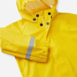 Reima Kids' Shell Raincoat Lampi Yellow