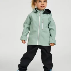 Reima Kids' Softshell Jacket Vantti Stone Green